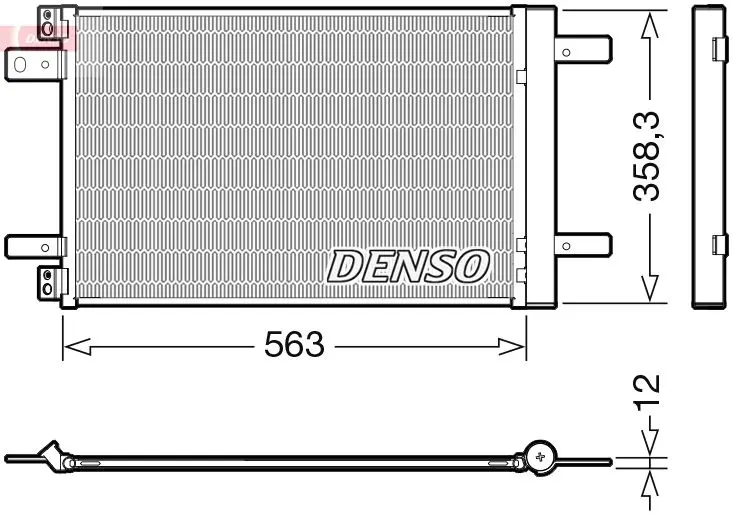 Kondensators, Gaisa kond. sistēma Denso DCN21032