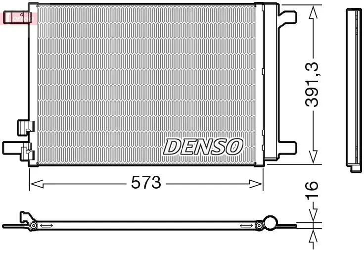 Kondensators, Gaisa kond. sistēma Denso DCN32066