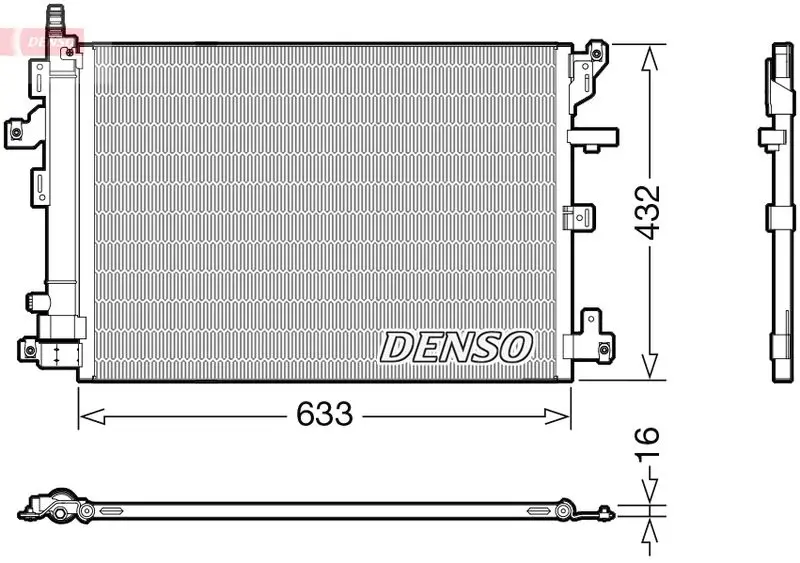 Kondensators, Gaisa kond. sistēma Denso DCN33012