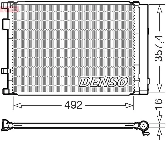 Kondensators, Gaisa kond. sistēma Denso DCN43020