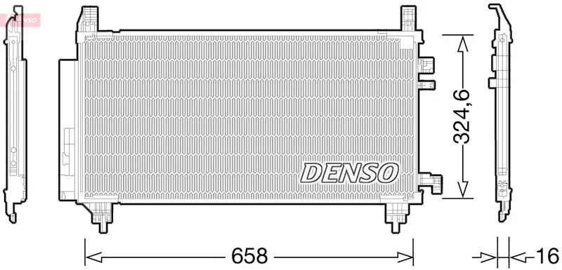 Kondensators, Gaisa kond. sistēma Denso DCN50046