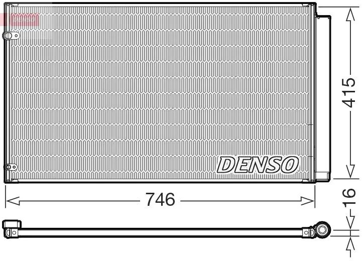 Kondensators, Gaisa kond. sistēma Denso DCN51017