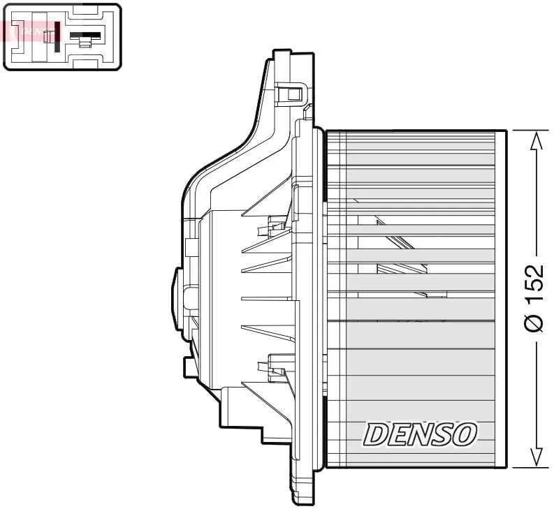 Salona ventilators Denso DEA41015
