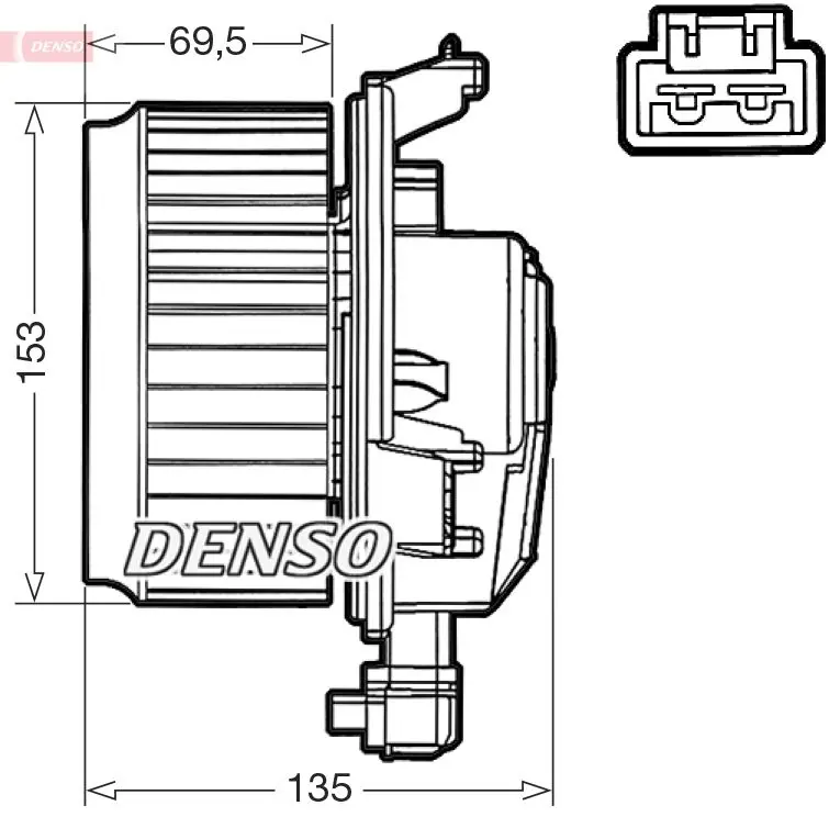 Salona ventilators Denso DEA50000