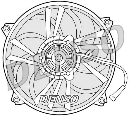 Ventilators, Motora dzesēšanas sistēma Denso DER21014