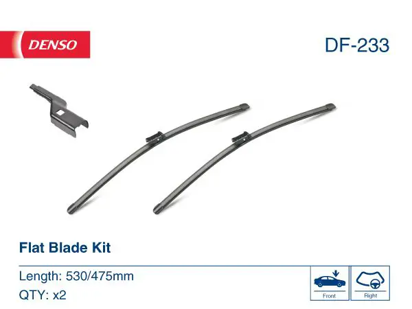 Stikla tīrītāja slotiņa Denso DF233
