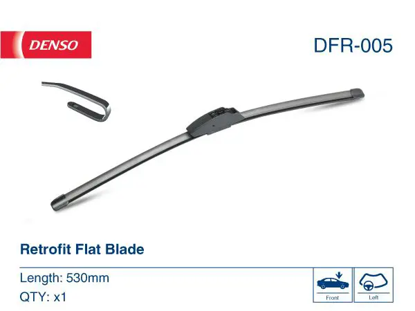 Stikla tīrītāja slotiņa Denso DFR005