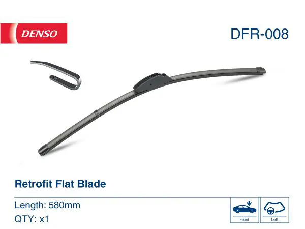 Stikla tīrītāja slotiņa Denso DFR008