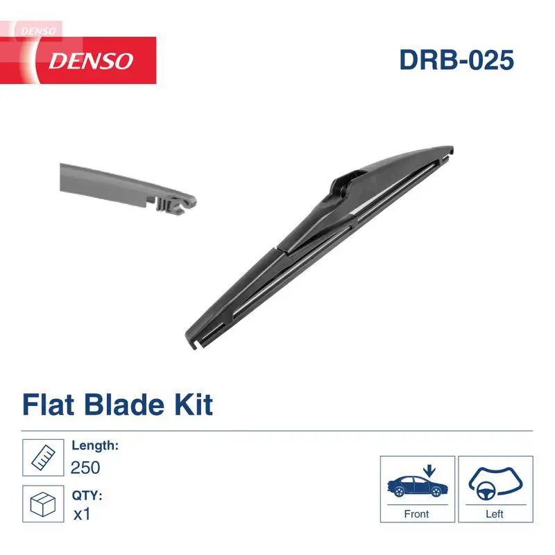 Stikla tīrītāja slotiņa Denso DRB025