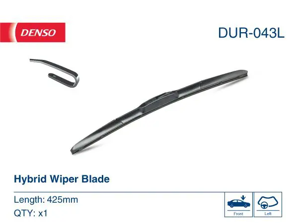 Stikla tīrītāja slotiņa Denso DUR043L
