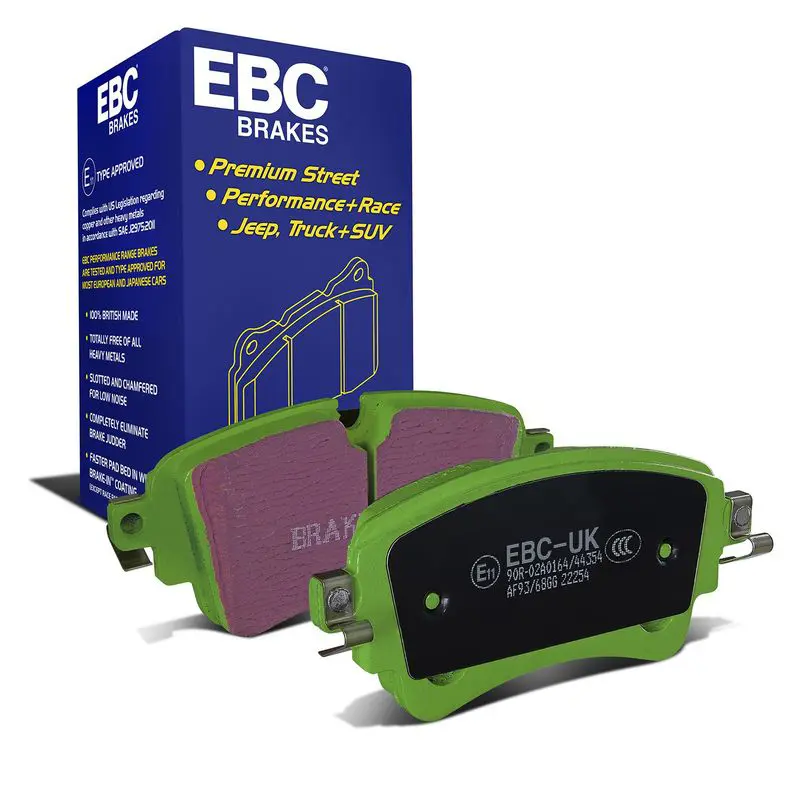 Bremžu uzliku kompl., Disku bremzes EBC
