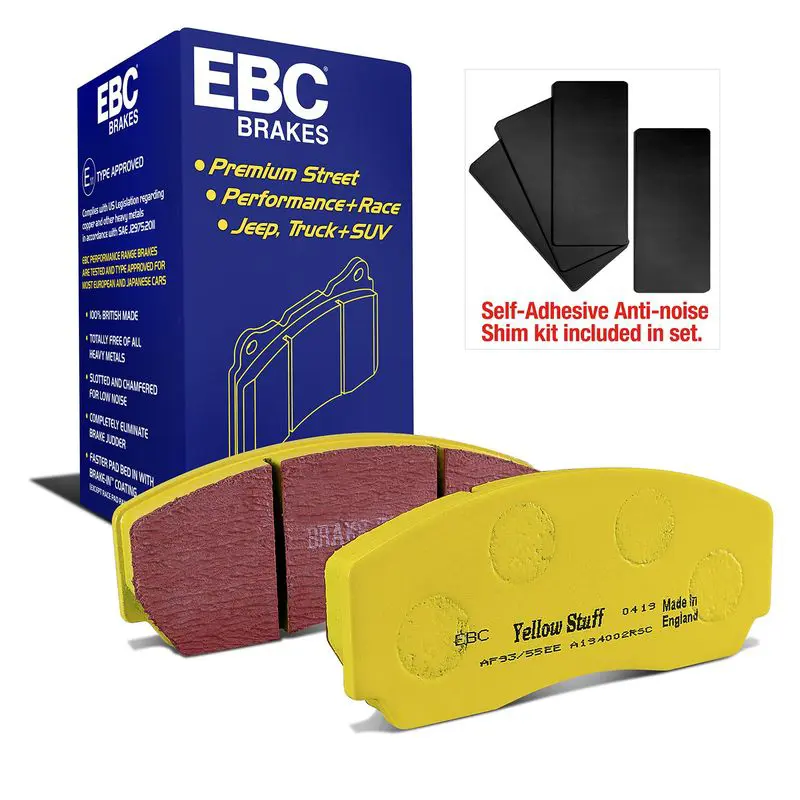 Bremžu uzliku kompl., Disku bremzes EBC