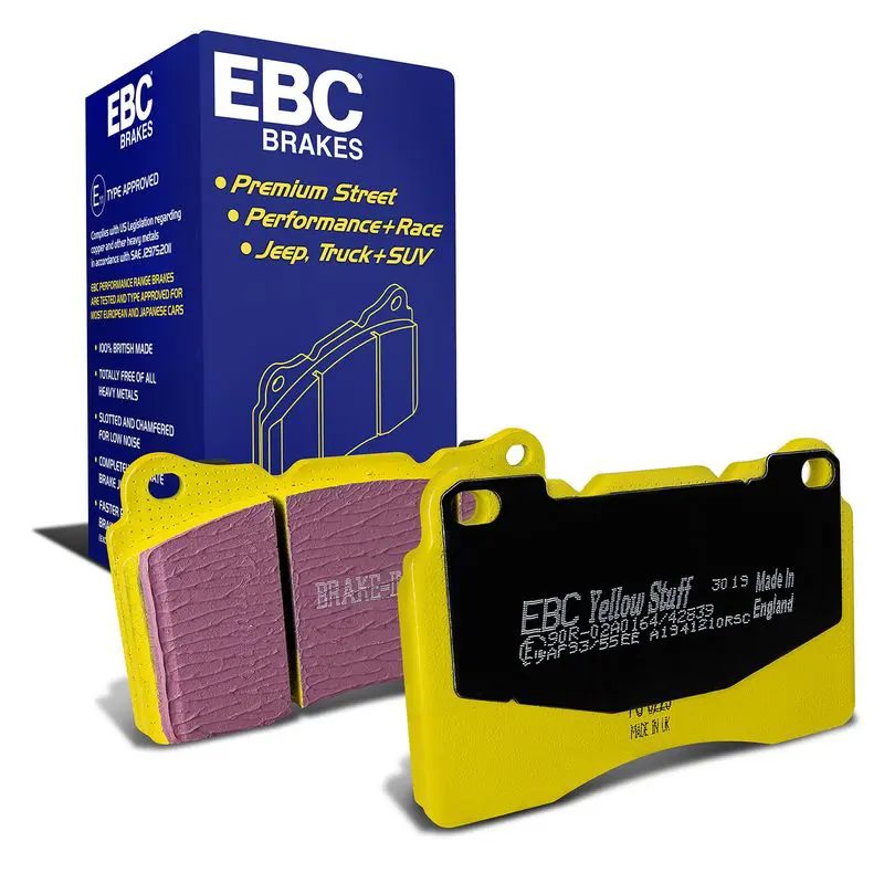 Bremžu uzliku kompl., Disku bremzes EBC