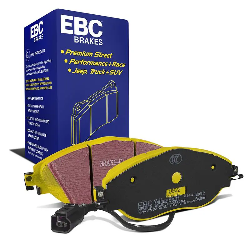 Bremžu uzliku kompl., Disku bremzes EBC