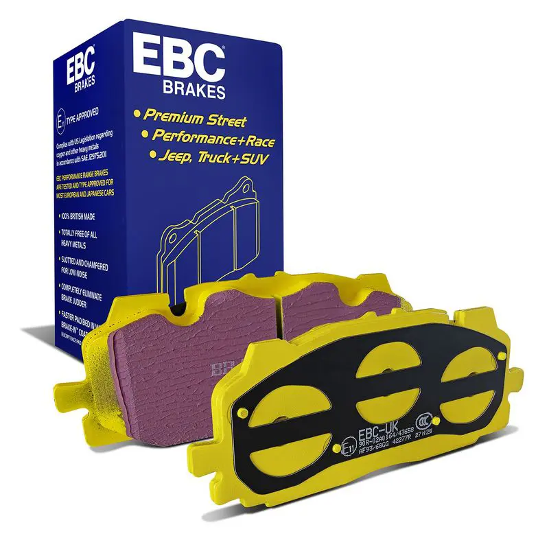 Bremžu uzliku kompl., Disku bremzes EBC