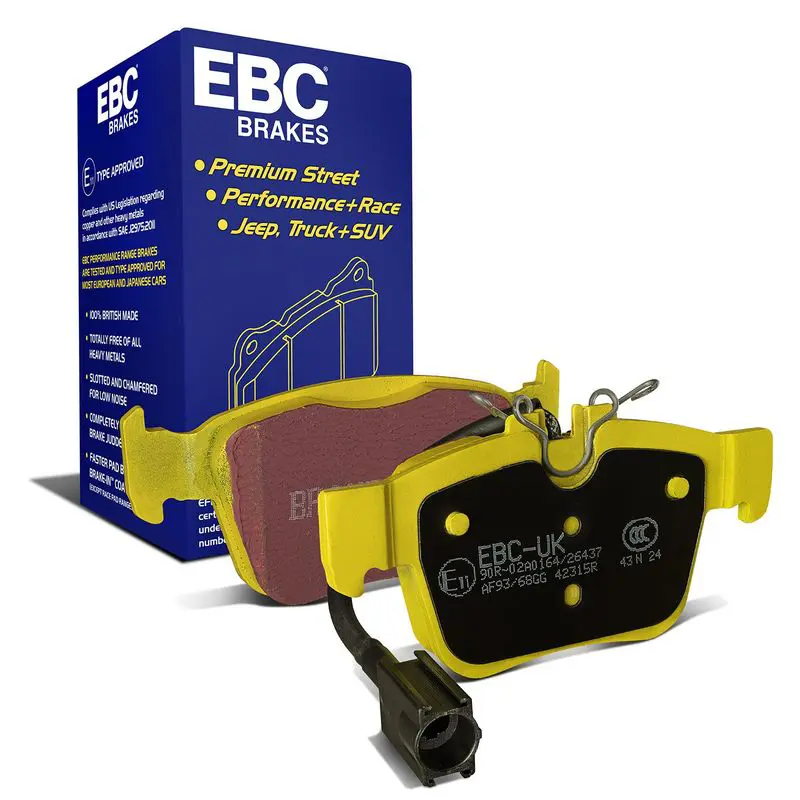 Bremžu uzliku kompl., Disku bremzes EBC