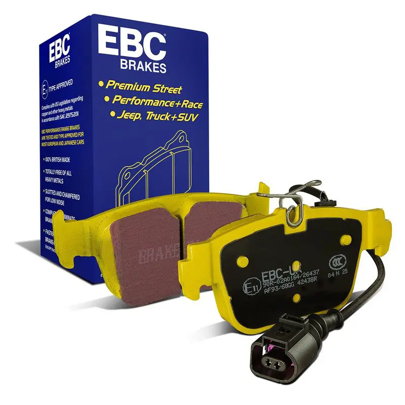 Bremžu uzliku kompl., Disku bremzes EBC