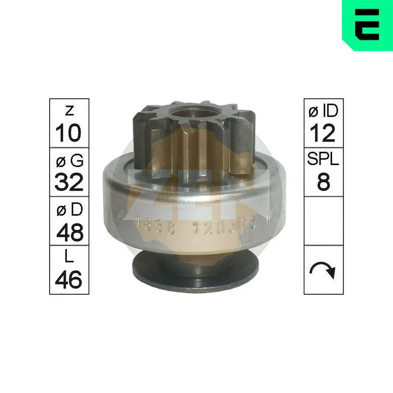 Freewheel Gear, starter ERA ZN1838