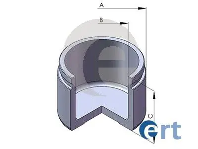 Piston, brake caliper ERT 151587C