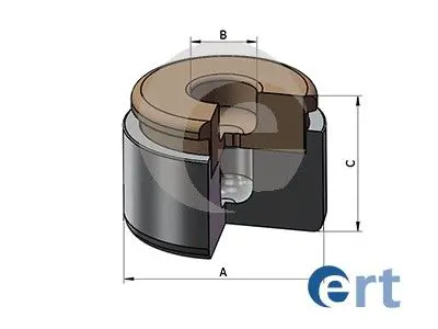 Piston, brake caliper ERT 151596C