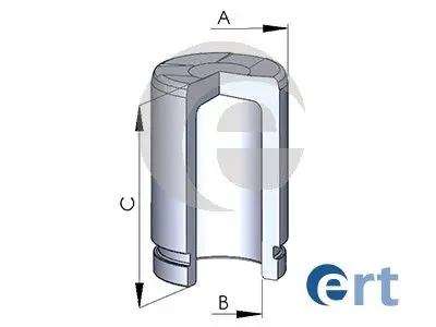 Piston, brake caliper ERT 151827C