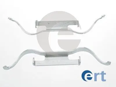 Piederumu komplekts, Disku bremžu uzlikas ERT