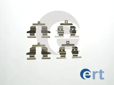 Piederumu komplekts, Disku bremžu uzlikas ERT