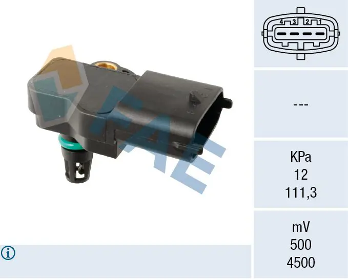 Air Pressure Sensor, altitude adaption FAE
