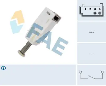 Slēdzis, Sajūga vadība (Tempomat) FAE 24791