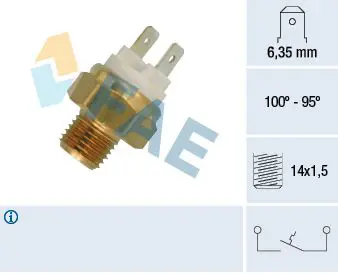 Termoslēdzis, Radiatora ventilators FAE 36060