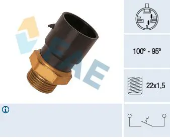 Termoslēdzis, Radiatora ventilators FAE 36180