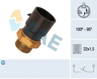 Termoslēdzis, Radiatora ventilators FAE 36190