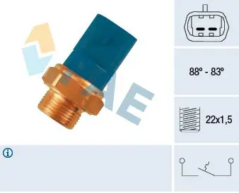 Termoslēdzis, Radiatora ventilators FAE 36260