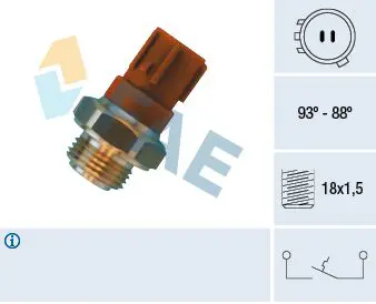 Termoslēdzis, Radiatora ventilators FAE 36440