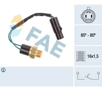 Termoslēdzis, Radiatora ventilators FAE 36610