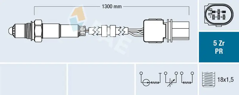 Oxygen Sensor FAE 75124