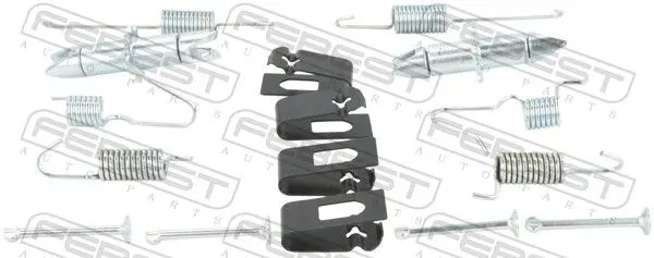 Accessory Kit, parking brake shoes FEBEST