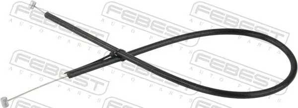 Motora pārsega slēdzenes trose FEBEST 19101E36F