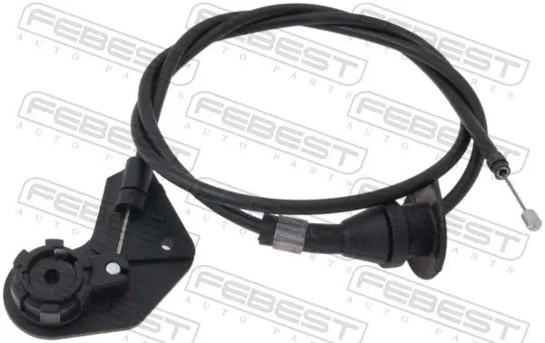Motora pārsega slēdzenes trose FEBEST 1999E39