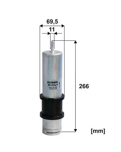 Degvielas filtrs FILTRON PS9767