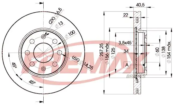 Bremžu diski FREMAX BD0920