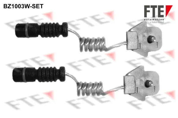 Warning Contact, brake pad wear FTE