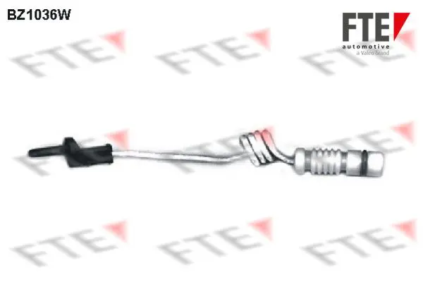 Warning Contact, brake pad wear FTE