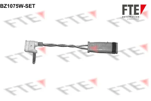 Warning Contact, brake pad wear FTE