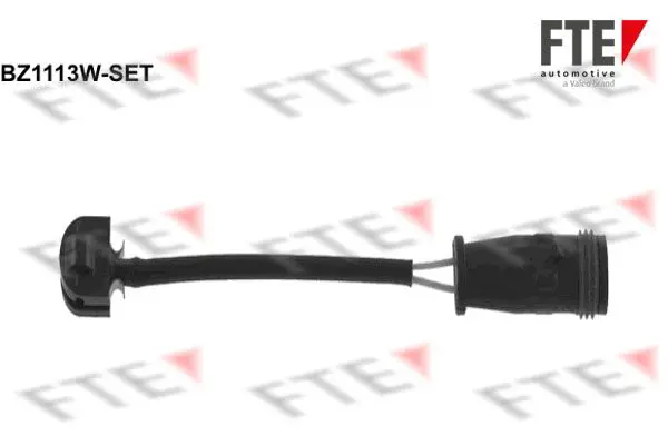 Warning Contact, brake pad wear FTE