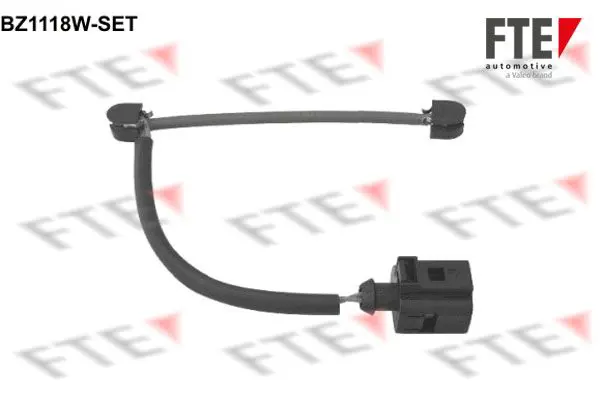 Warning Contact, brake pad wear FTE