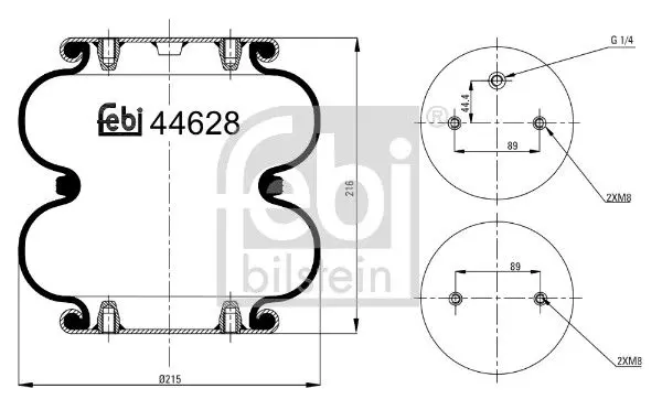 Pneimoatsperes spilvens, Pneimopiekare Febi 44628