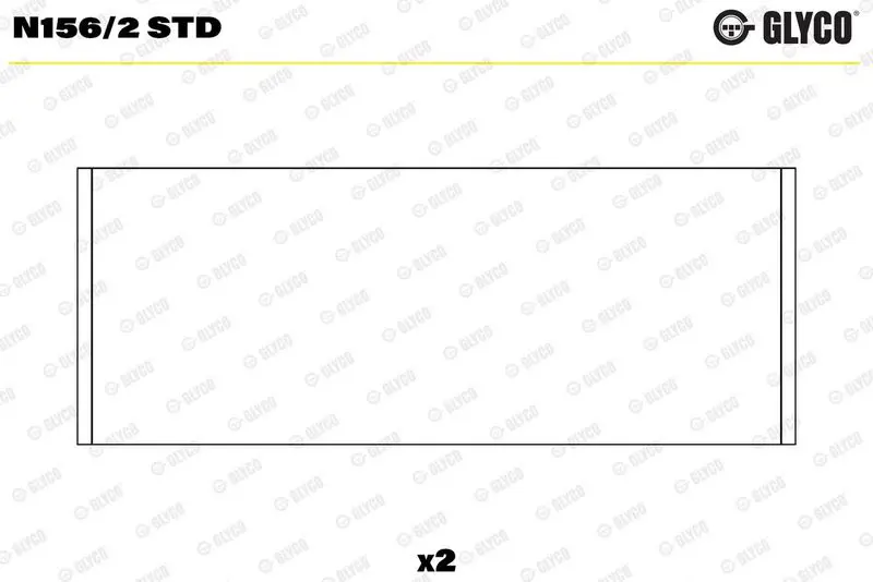 Sadales vārpstas gultnis GLYCO N1562STD