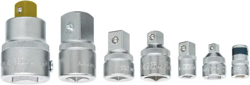 Palielin./Samazin. adapteru komplekts, Sprūdrata uzgr