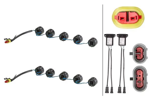 Dienas gaismas lukturu komplekts HELLA 2PT010458701